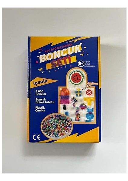 ile Yapışan Eğitici Kodlama Algoritma Dikkat ve Yetenek Geliştirme Seti- 3000 Boncuklu modelleri