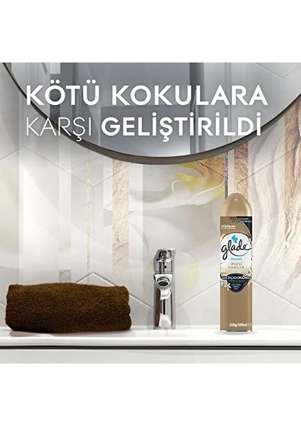 Glade Aerosol Ipeksi Vanilya 300ML/12 Tr fiyatları