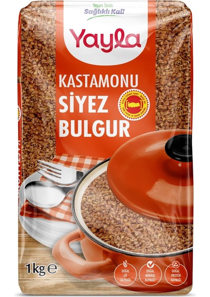 Yayla Siyez Bulgur 1 kg