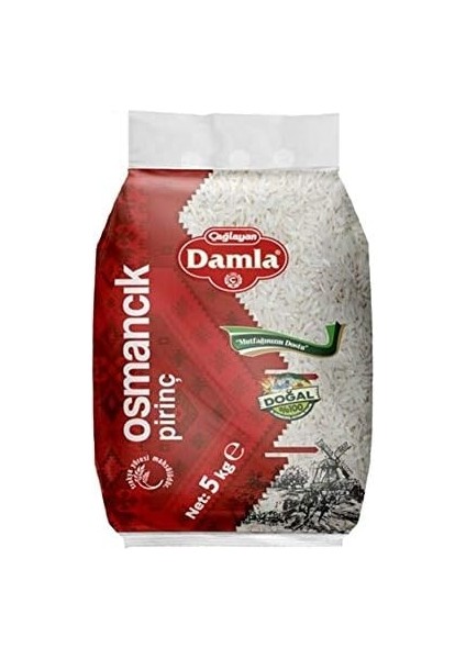 Damla Osmancık Pirinç 2 kg