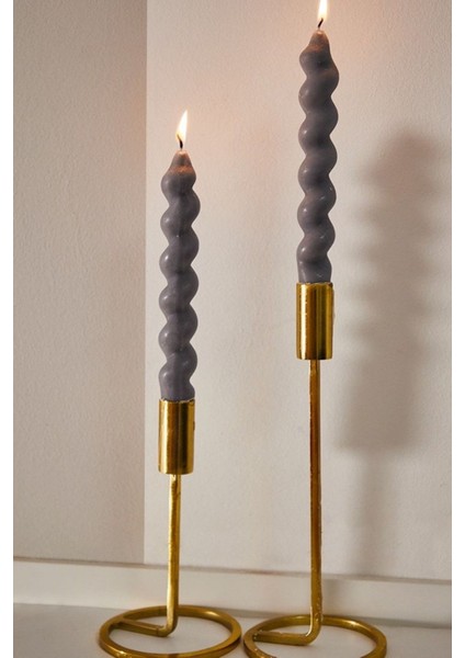 Şamdan Mum 2’li Set