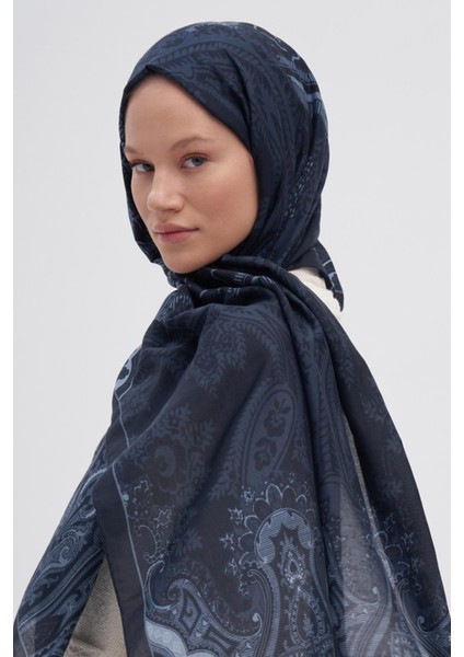 Harmony Gece Mavisi Early Ipek Şal