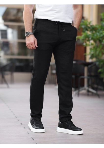 Keten Jogger Pantolon modelleri