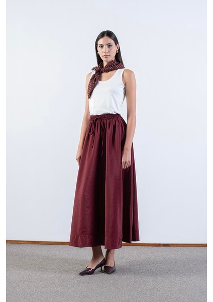 Origa Beli Lastikli Balon Etek Bordo fiyatları