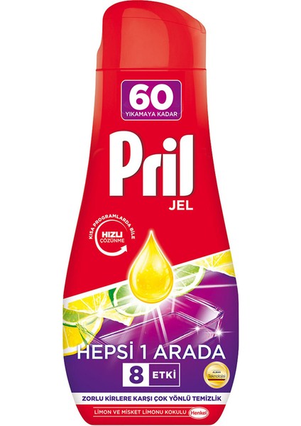 Hepsi Bir Arada Jel 60 Yıkama fiyatları