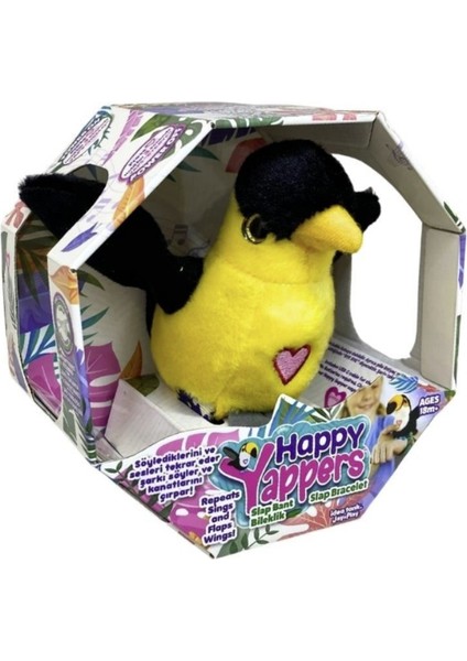 Peluş Ses Tekrarlı Hayvan Bileklik Aksesuar - Saka Kuşu (Lisinya) fiyatları