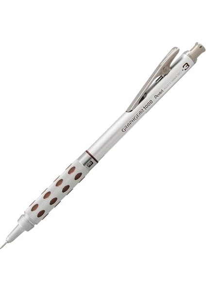 Arts Graphgear 1000 0.3mm Premium Mekanik (PG1013EPABP), Gümüş modelleri