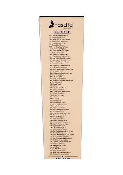 Nascita Addicts Açılı Eyeliner Fırçası - 148 fiyatları