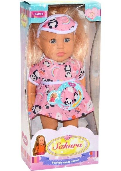 2671 Gamze, Oynar Gözlü Konuşan Sakura Bebek - 1 Adet Stokta Olan Gönderilir