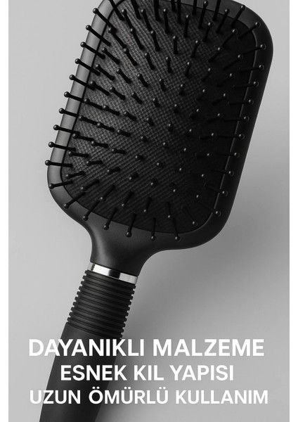 2’si 1 Arada Profesyonel Saç Fırçası – Önü Ayna, Arkası Tarak, Ergonomik Saplı Tasarım fırsatları