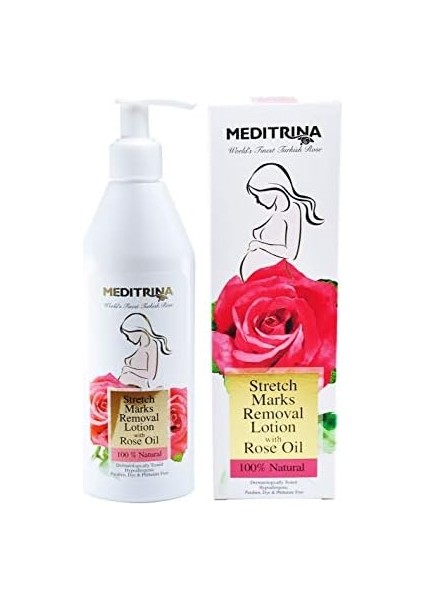 Meditrina Çatlak Karşıtı Gül Yağlı Losyon/stretch Marks Removal Lotıon Wıth Rose Oıl (250ML)