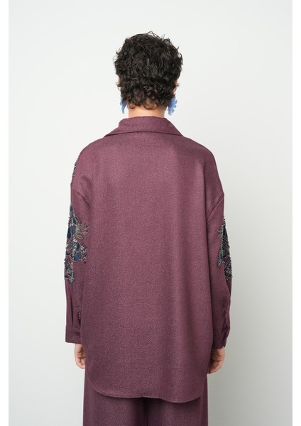 Kadın Nakış Işlemeli ve Boncuk Işlemeli Düz Renk Ceket indirimleri