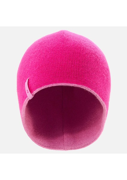 Çocuk Çift Taraflı Kayak Beresi - Pembe