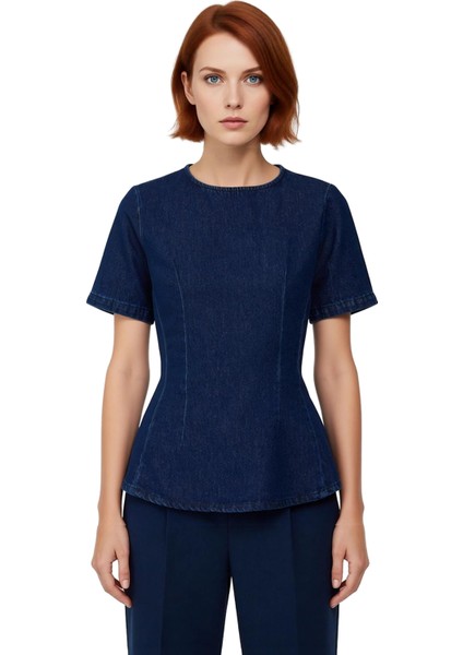 Kadınlar Için Denim Bluz Şık ve Fonksiyonel Günlük ve Ofis Stili Kaliteli Şık Rahat Modern fiyatları