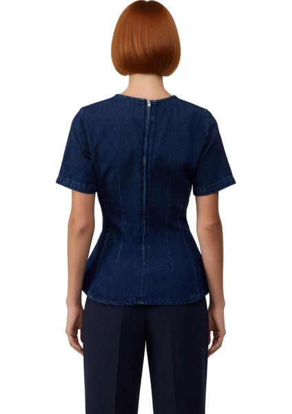 Kadınlar Için Denim Bluz Şık ve Fonksiyonel Günlük ve Ofis Stili Kaliteli Şık Rahat Modern modelleri