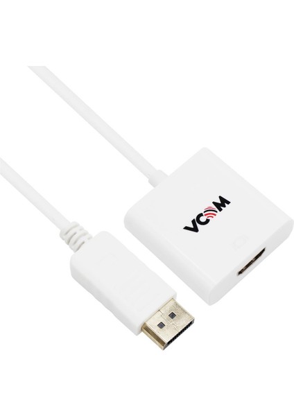CG601-0.15 Beyaz Display Port Erkek To HDMI Dişi Dönüştürücü