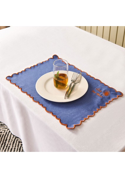 Soft Sun Maddness Amerikan Servis - Lacivert - 30X50 cm fiyatları