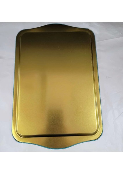 Yeni Yıl Büyük Metal Tepsi 33X22CM Merry Christmas Noel Kardan Adam 1 Adet fiyatları