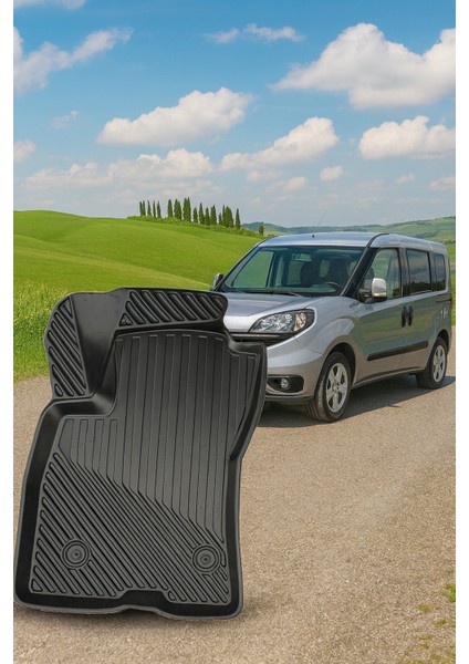 Fiat Doblo 2010+ Uyumlu 3D Oto Paspas Premium fiyatları