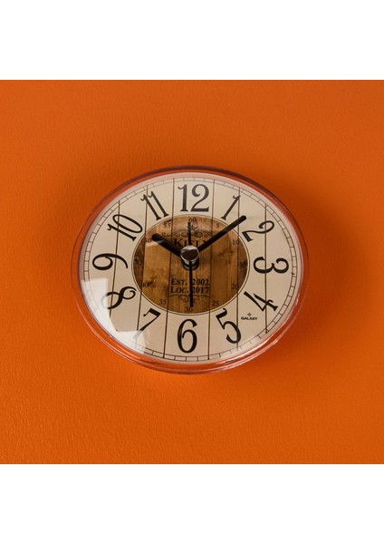 Yuvarlak Mıknatıslı Buzdolabı Saati - Asorti - 10 cm fiyatları