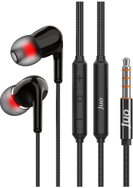 3.5mm Girişli Mikrofonlu Kablolu Kulak Içi Kulaklık