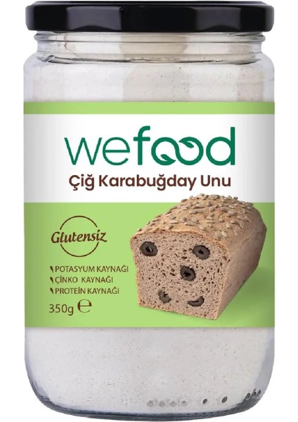 Wefood Glutensiz Karabuğday Unu 350 gr