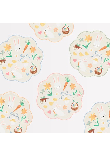 - Desenli Tabaklar (M) (8'li)