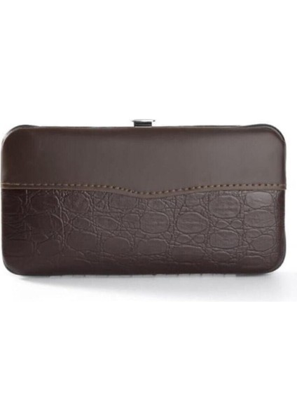 Çantalı Tırnak Makası Cımbız Törpü 12 Parça Manikür Pedikür Seti