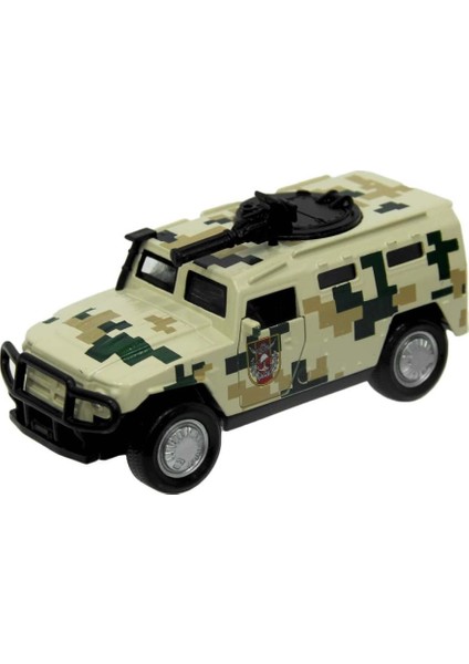 Bfs Minitro 1:36 Metal Çek Bırak Işıklı Askeri Akrep modelleri