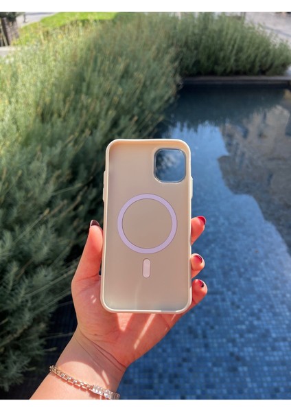 Işıltılı Magsafe Uyumlu Iphone 11 Telefon Kılıfı - Şeffaf, Pembe ve Simli Renk Seçenekleri modelleri