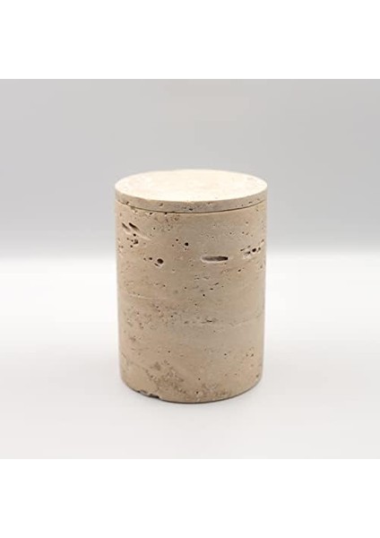 No: 3 Mermer Mum Oryantal ve Odunsu Kokulu Tasarım Dekoratif Trrten Mermer Soya Mumu - 220GR (Bej) fiyatları