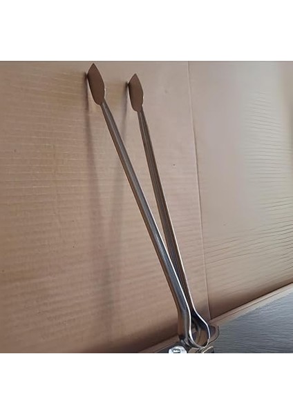 Metal Mangal Maşası 32 Cm-27 cm Uzun-Kısa Boy Çelik Yemek Barbekü Izgara Kömür Köz (32 cm - 1 Adet) modelleri