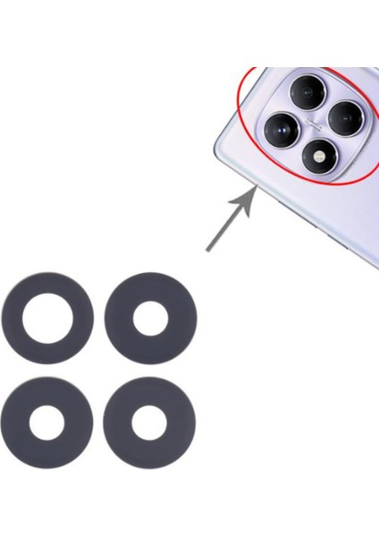 Xiaomi Uyumlu Redmi Note 14 Pro 4g Kamera Lensi Cam 24116RACCG