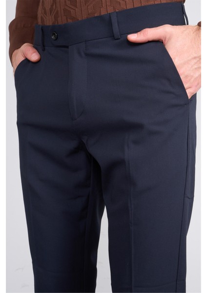 10 Lacivert Erkek Poliviskon Venüs Slim Pantolon fırsatları