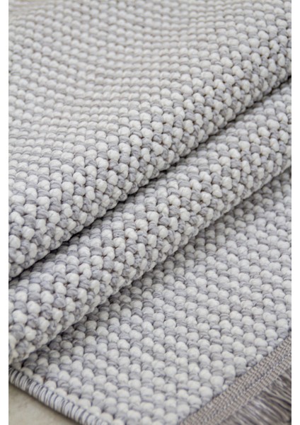 Gri Beyaz Iskandinav Bukleli Yumuşak Minimalist Salon Koridor Mutfak Çocuk Oturma Odası Halısı indirimleri