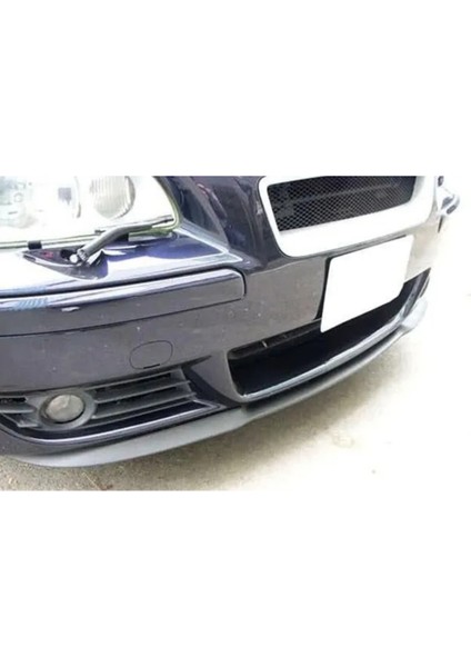 Volvo S60R V70R Uyumlu Evrensel Universal 3 Parça Cupra Kupra Ön Ek Tampon Dili Lip Esnek Karlık modelleri