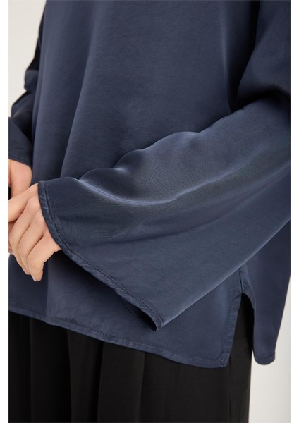 Yuvarlak Yaka Bluz fırsatları