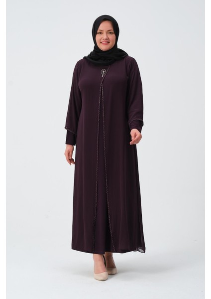 Benay Kadın Büyük Beden Şifon Anne Abiye fiyatları