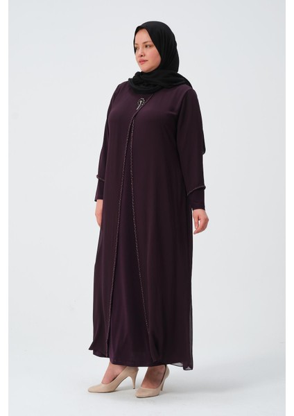 Benay Kadın Büyük Beden Şifon Anne Abiye fırsatları