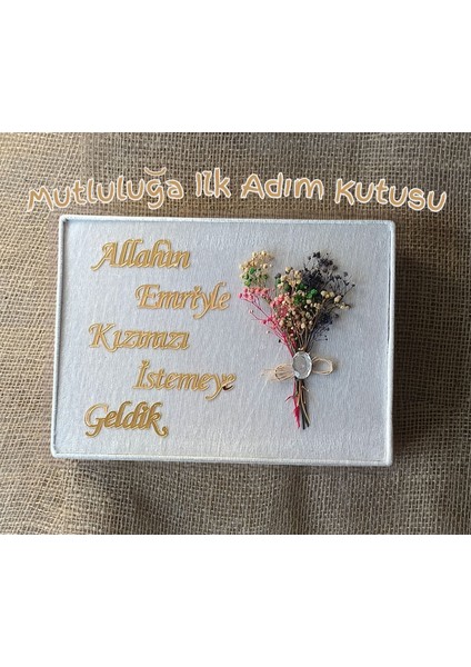 Kız Isteme Çikolata Kutusu – 24 Bölmeli | “allah’ın Emriyle Kızınızı Istemeye Geldik” Yazılı