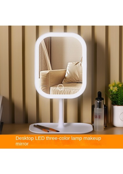 LED Işıklı Makyaj Aynası – Dokunmatik, 3 Işık Modlu, Oynar Başlıklı Tasarım fırsatları