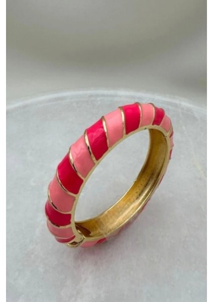 Mineli Pembe ve Fuşya Tonlu Kelepçe Mnl-Klp-04 fiyatları