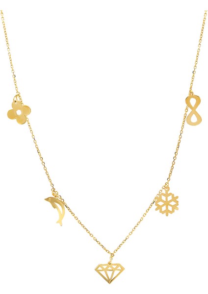 Cazibe Mücevher Figürlü Kolye