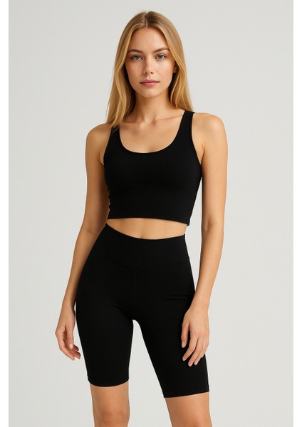 Kadın Biker Spor Şort Tayt modelleri