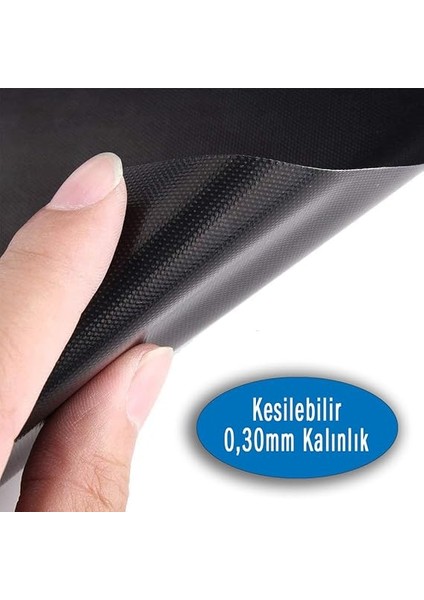 Yanmaz Yapışmaz Mangal Pişirme Örtüsü "grıllmat" - 40 cm Genişlik, 0.30MM Kalınlık, Siyah Renk (50X40CM) modelleri