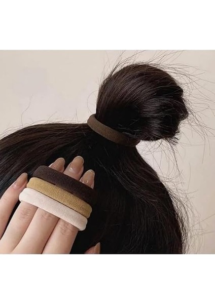 Okavango Kadın 50'li Havlu Lastik Toka Seti,kadın Çocuk Mandal Toka, Lastik Toka Seti, Toka Organizer, Toka, Kız Çocuk Toka, Kadife Toka (Siyah-Kahve-Beyaz) modelleri