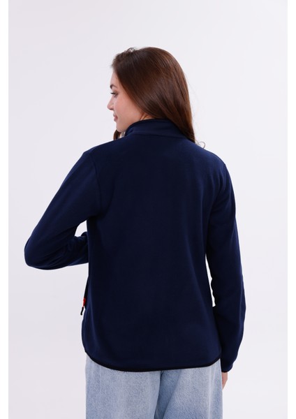 Kadın Slim Fit Tam Fermuarlı Polar Ceket indirimleri