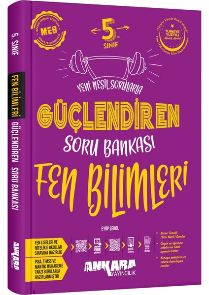 5.sınıf Güçlendiren Fen Bilimleri Soru Bankası (Güncel Marif Model) modelleri