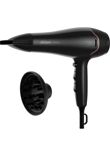 Profön Profesyonel Saç Kurutma Makinesi - Siyah - AR5122 fiyatları