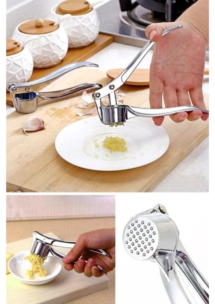 Paslanmaz Aa Kalite Çelik Sarımsak Ezeceği Sarımsak Presi Hazneli Maunel Ezici modelleri